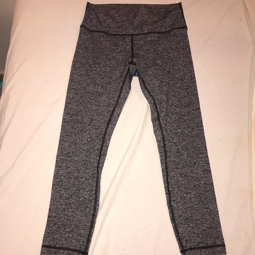 Lululemon heathered grey high times size 10